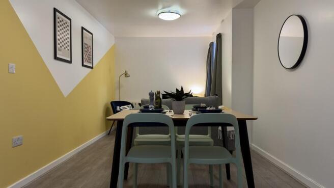 A stylish and spacious living room, perfect for...