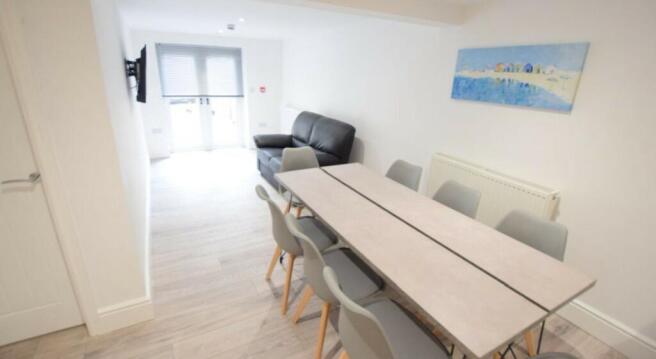 A spacious and bright modern living room, perfe...