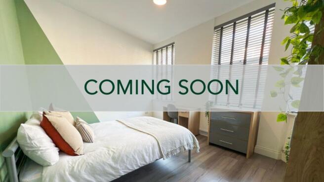 Bright, modern double bedroom with fresh white ...