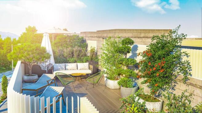 Rooftop terrace