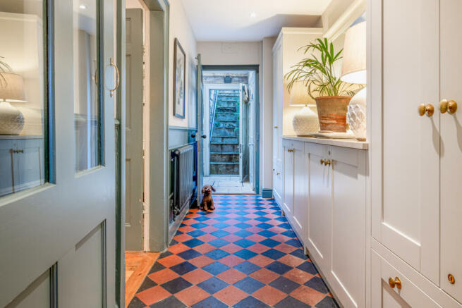 Characterful entrance hall