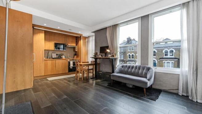 Open plan studio