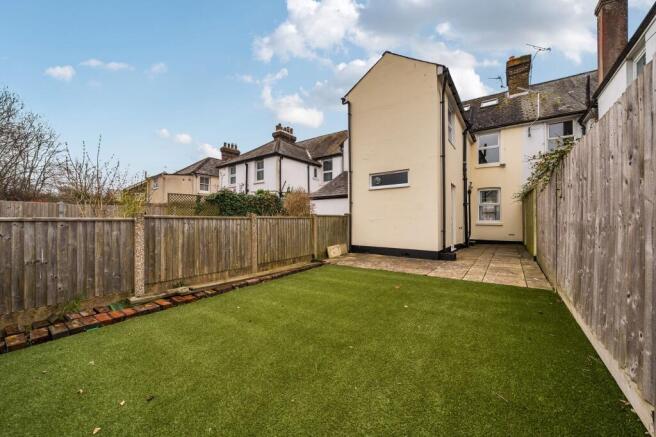 Rear Garden & Rear Elevation