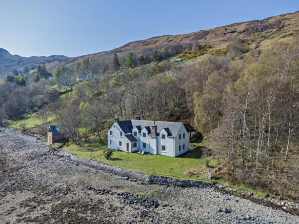 Drone Shot of Tigh Na Criche