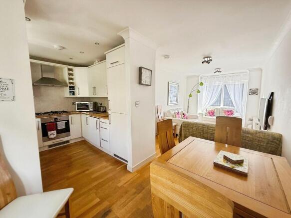 Open Plan Living Space & Kitchen