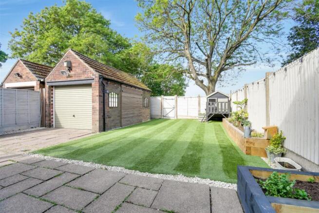 Rear garden