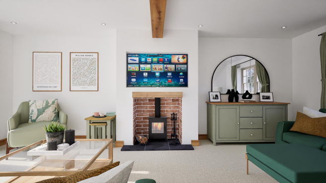 CGI Living Room