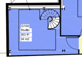 G104 Floor plan 1/2