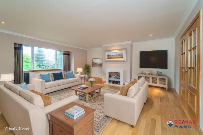 Virtually Staged Lounge