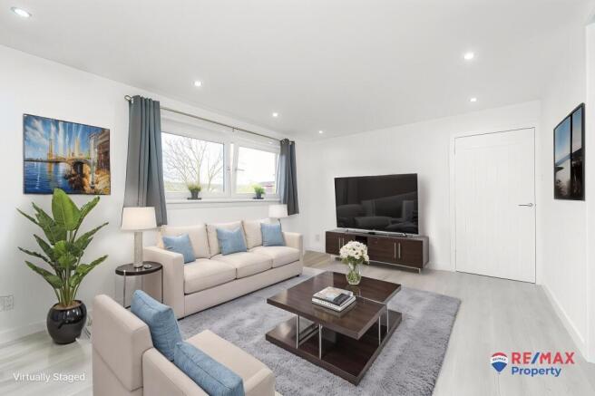 Virtually Staged Lounge