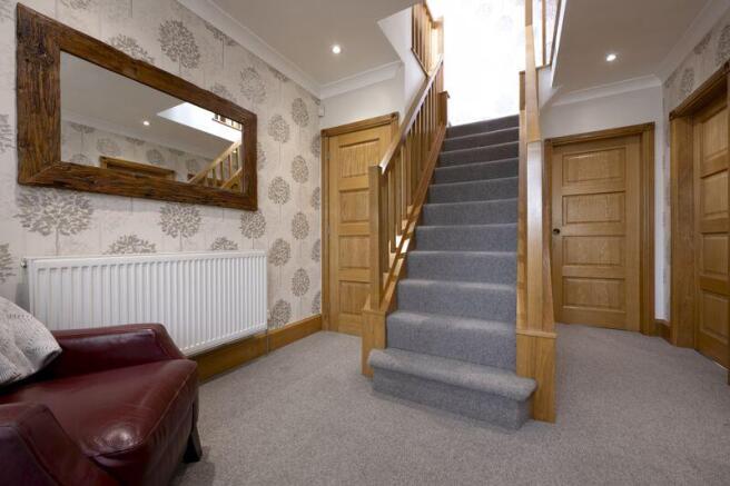 ENTRANCE HALL with STAIRS off