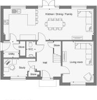 Dandara - Oaklands - The Kingston, Home 18 floorplan