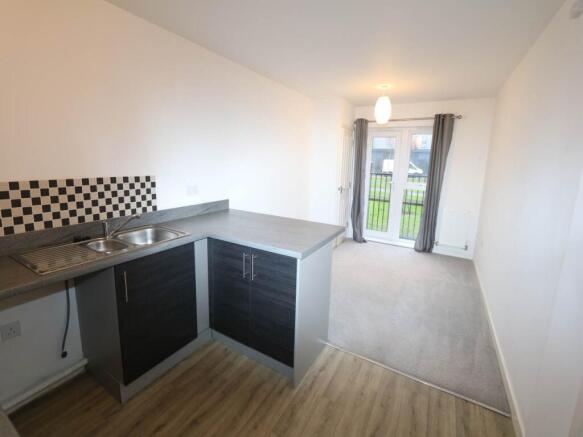 Open plan living are