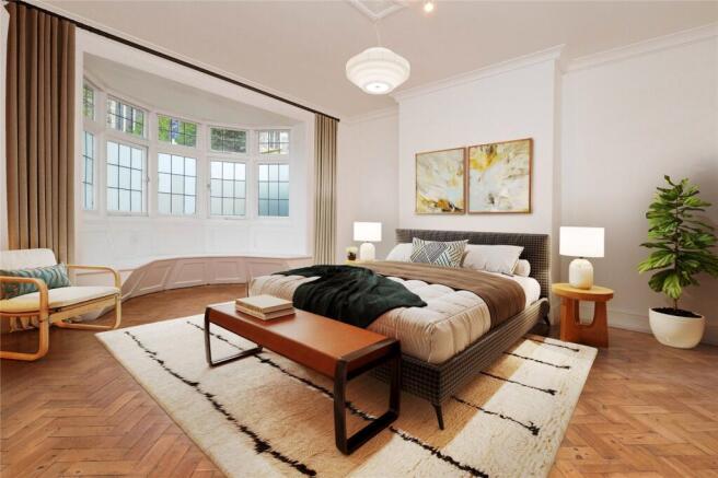 Staged Bed 1