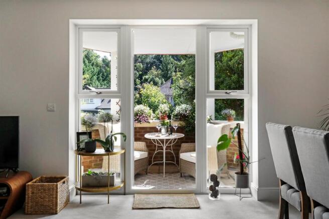 Doors to patio