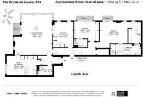Flat 4004, 3 Pan Peninsula Square E14 9HR-Floor Pl
