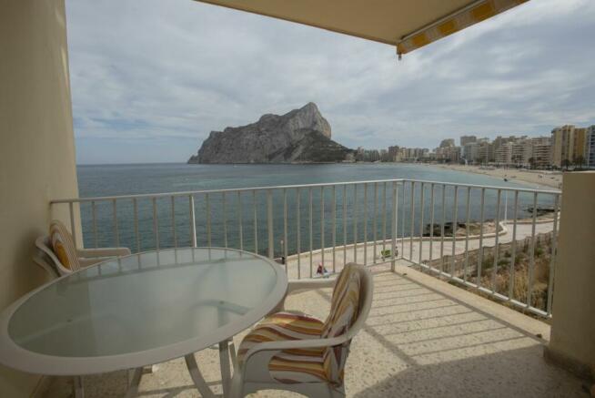 Terraza Ifach III Calpe Playa de la Fossa