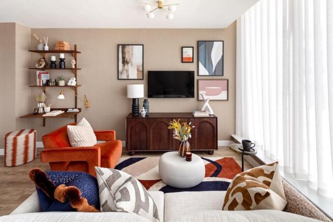 Space to relax in and enjoy those movie night get togethers