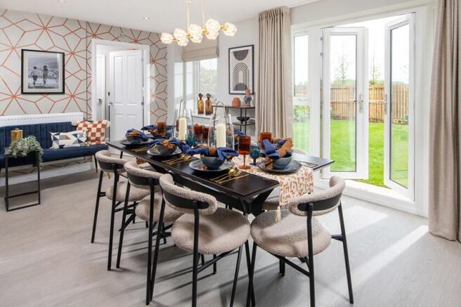 hale open-plan kitchen/dining room