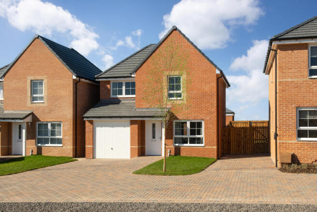 Outside view of 3 bedroom Denby home