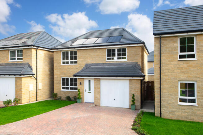 Outside view of 4 bedroom detached Kennford home