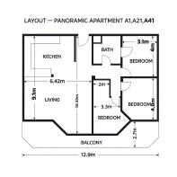 Panoramic 3 bedroom 