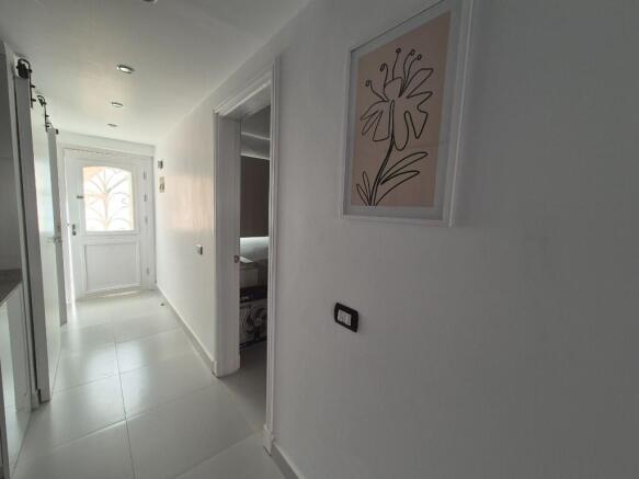 Light airy entrance 