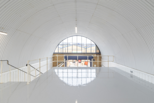An empty arch