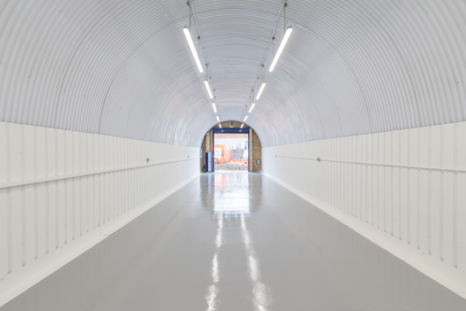 An empty arch