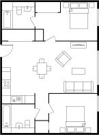 2-bed - 2B4P TYPE...