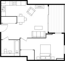 1-bed - 1B2P TYPE...