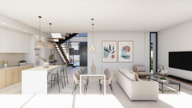 Kjøkken Spiserom Og Stue