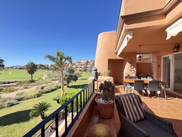 Terrace and golf view H13