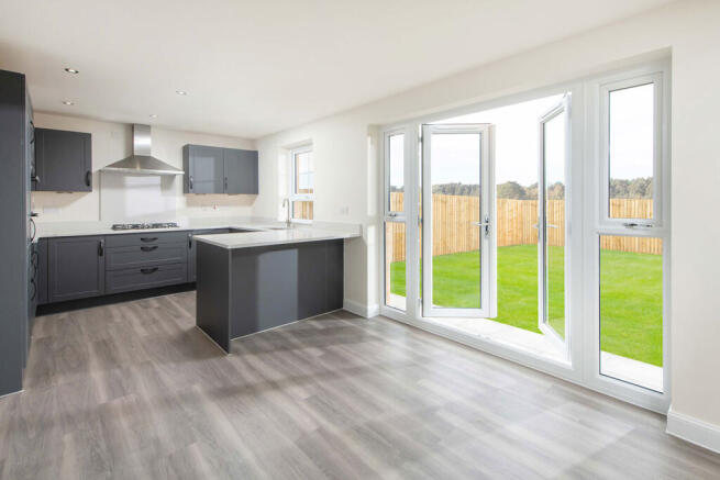 The interior of Plot 32 The Lamberton at Stirling Park, Brough