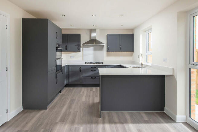 The interior of Plot 32 The Lamberton at Stirling Park, Brough