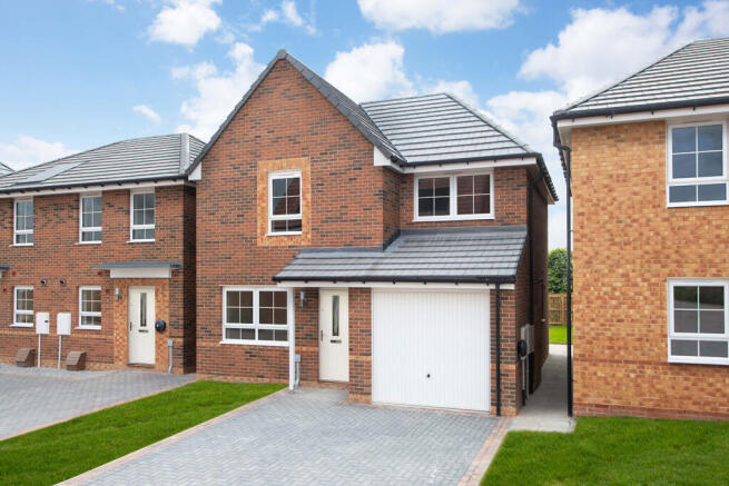 The exterior of Plot 33 The Denby at Stirling Park, Brough