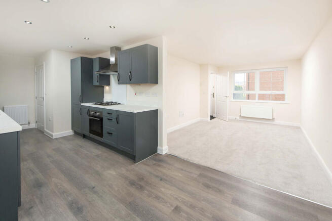 The interior of Plot 33 The Denby at Stirling Park, Brough