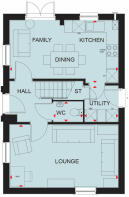 Hadley ground floor floorplan
