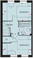 Wilford first floor floorplan