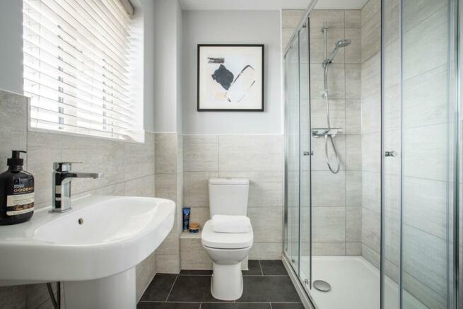 The en suite to bedroom 1 is your space where you can prepare for the day ahead