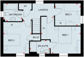 Foxglove FF floor plan