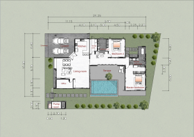 Floor plan of Plot 9