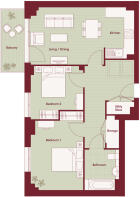 Plots 47, 74, 80, 86, 92, 104, 110, 116, 122 - Marquise Residences