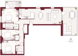 Royal Gateway - Plot 242 Penthouse Floorplan