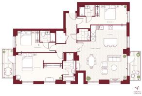Royal Gateway - Plot 131 Penthouse Floorplan