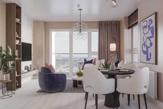 Royal Gateway - Two-bed apartment