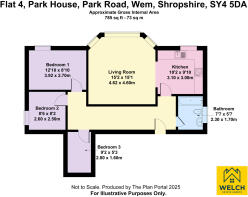 Flat 4, Park House, Park Road, Wem, Shropshire, SY