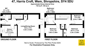 47, Harris Croft, Wem, Shropshire, SY4 5DU