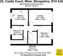 22, Castle Court, Wem, Shropshire, SY4 5JS