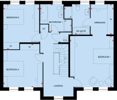 Lichfield First Floor floor plan